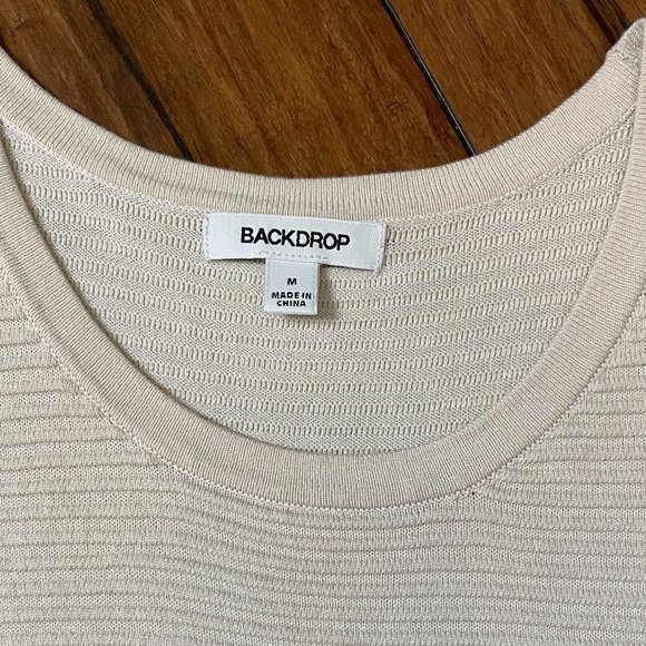 Backdrop Knit Sleeveless Top -M- - Picture 10 of 12